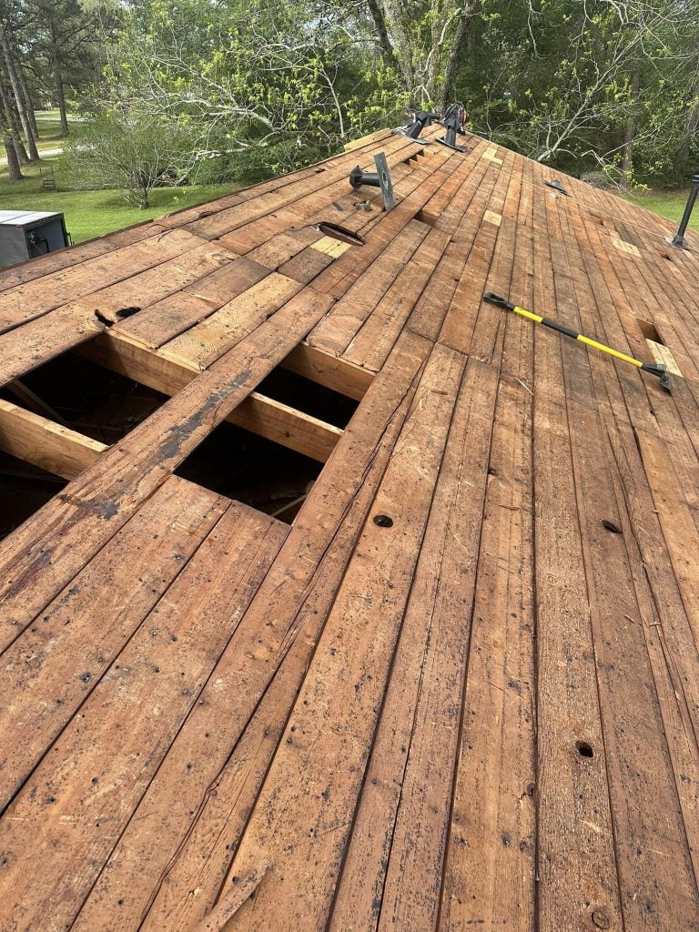 Roofing repair by C&S Roofing